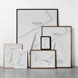 Cadres - Wooden Frame - Dark Oak - CHICURA COPENHAGEN