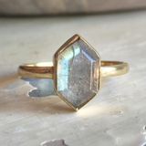 Bijoux - Boucles d'oreilles Labradorite Fantaisie Diamant - MUJA JUMA