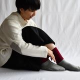 Socks - Mohair Wool Pile Socks - NISHIGUCHI KUTSUSHITA