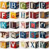 Homewear textile - Boites de rangement Alphabet - MARON BOUILLIE