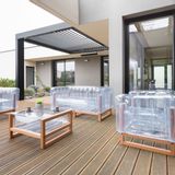 Sofas - YOMI| Transparent sofa - Wooden frame - MW DESIGNER FURNITURE