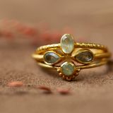 Bijoux - Apple Green Ring Party - MUJA JUMA