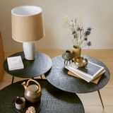 Coffee tables - Luna coffee table - lava - ETHNICRAFT