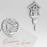 Objets de décoration - Stainless steel magnet - Swiss - TOUT SIMPLEMENT,
