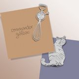 Cadeaux - Stainless steel magnet - Cats - TOUT SIMPLEMENT,