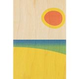 Carterie - Carte postale en bois Sunset - WOODHI