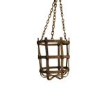 Caskets and boxes - Iron basket medium with chain - SEMPRE LIFE