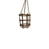 Caskets and boxes - Iron basket small with chain - SEMPRE LIFE