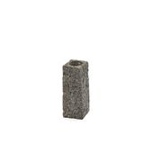 Candlesticks and candle holders - Vulcan Candle Holder in Lava Stone - SEMPRE LIFE