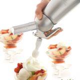 Ustensiles de cuisine - Siphon mousses chaud et froid - aluminium 0,5L - M&CO
