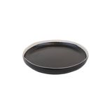 Formal plates - Bob plate high curved Ø27 x h3 black - SEMPRE LIFE