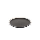 Assiettes de réception - Assiette Bob souple incurvée Ø27 x h1,5 noir - SEMPRE LIFE