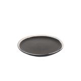 Everyday plates - Bob plate soft curved Ø27 x h1,5 black - SEMPRE LIFE