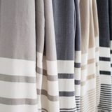 Hammams - SERVIETTE DE PLAGE PESHTEMAL SERVIETTE DE BAIN DOUX PUR COTON HANDLOOM - LALAY