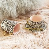 Art glass - Safari Leopard Mug - CRISTINA RE