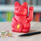 Decorative objects - Maneki Neko / Iconic Cat / Red - DONKEY PRODUCTS