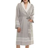 Bath towels - BATHROBE SULTAN UNISEX TERRY LINING COTTON - LALAY