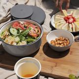 Barbecues - Enamel on Stainless Steel "Gather" -Pot (18cm) - JIA