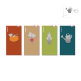Customizable objects - Stainless steel magnet - Garden. - TOUT SIMPLEMENT,