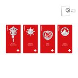 Objets de décoration - Stainless steel magnet - Swiss. - TOUT SIMPLEMENT,