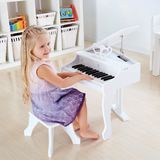 Jouets enfants - Piano à queue électronique blanc - TOYNAMICS HAPE NEBULOUS STARS