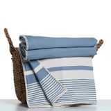 Throw blankets - THROW BEDCOVER -TABIAT DOUBLE SIDED COTTON HANDLOOM - LALAY