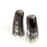 Couverts de service - Natural Horn Salt and Pepper Shaker - L INDOCHINEUR X RIVÊT