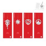 Objets personnalisables - Stainless steel bookmark - Swiss. - TOUT SIMPLEMENT,
