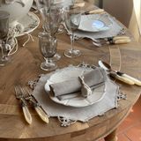 Objets personnalisables - Set de table avec dentelle artisanale - BUSATTI 1842