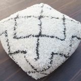 Cushions - Moroccan Wool Pouf - MEEM RUGS