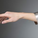 Orfèvrerie - Bracelet Onda. Fabriqué à la main, en argent sterling. - CHIARA DE FILIPPIS