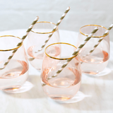 Gifts - Rose Crystal Tumbler Set of 2 - CRISTINA RE