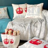 Coussins textile - Accessoires tissés montagne. - ART DE LYS