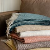 Decorative objects - FEROE tweed effect throw - TOISON D'OR