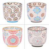 Mugs - Set of 4 cups 7 CM BOHEME - TABLE PASSION / BASTIDE 1880