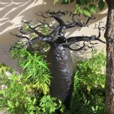 Sculptures, statuettes and miniatures - BAOBAB SCULPTURE IN RECYCLED METAL - PASSERAILES