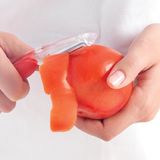 Kitchen utensils - THIN & SOFT SKINS ELIOS PEELER - RED - M&CO