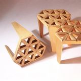 Objets personnalisables - tabouret en forme d'étoile - DEESAWAT