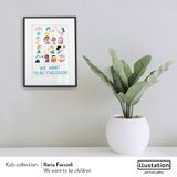 Poster - Art posters - Kids Collection #1 - ILLUSTATION.IT