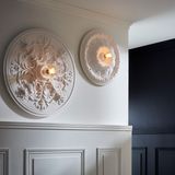 Wall lamps - Wall lamp and ceiling light in Parisien plaster SOLFERINO - RADAR INTERIOR