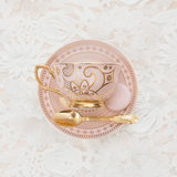 Gifts - Georgia Lace Blush Teacup & Saucer - CRISTINA RE