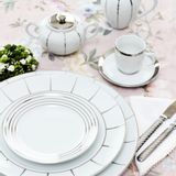 Formal plates - Excentric porcelain plates - PORCEL