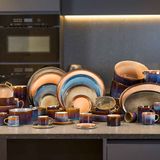 Assiettes au quotidien - Service de Vaisselle QUINTANA AMBER - COSY&TRENDY