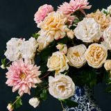 Décorations florales - Real touch roses and dahlia's - Silk-ka Artificial flowers and plants for life! - SILK-KA
