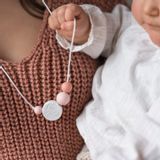 Gifts - Palm Sunrise Rose | Baby carrier, breastfeeding and Teething Necklace - MINTYWENDY