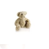 Paréos pour enfants - peluche ; fourrure de lapin ; court ; beige - KATRIN LEUZE -COLLECTION-