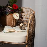 Lawn armchairs - Bamboo Polkadot armchair - KORAKOT