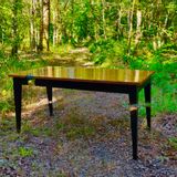 Dining Tables - Wood and resin table - MEUBLES THOURET