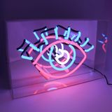 Desk lamps - 'EYE' Acrylic Box Neon Light - LOCOMOCEAN