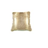 Coussins textile - coussin ; lapin ; nature ; caramel/argent ; 40x40 cm - KATRIN LEUZE -COLLECTION-